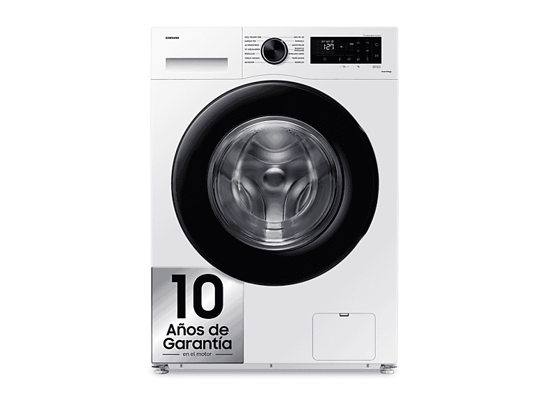 Lavadora carga frontal SAMSUNG en color Blanco, 9 kg