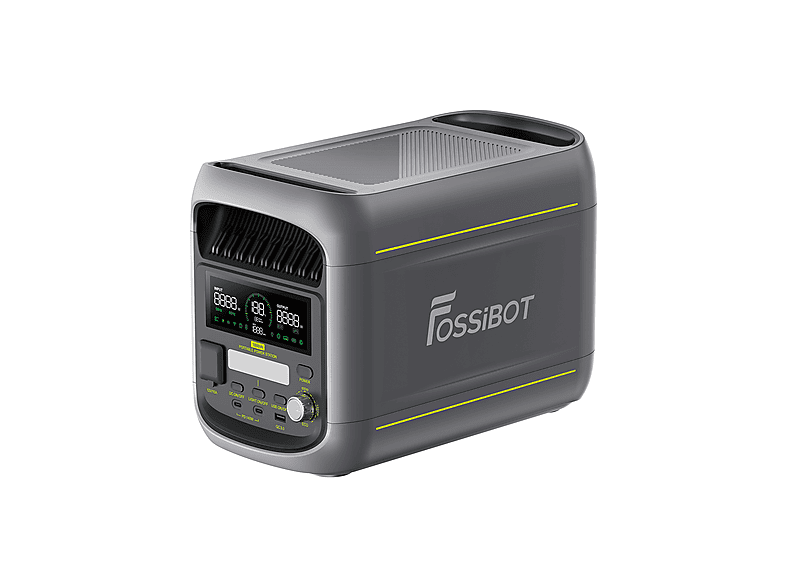 FOSSIBOT Estación de energía portátil en color Verde — 1024 Wh y 20.8 cm