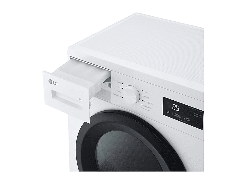 LG Secadora bomba de calor en color Blanco — 8 kg y 8 programas — foto 14