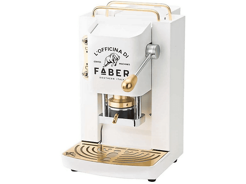 Cafetera de cápsulas FABER en color Blanco, 15 bar — foto 1