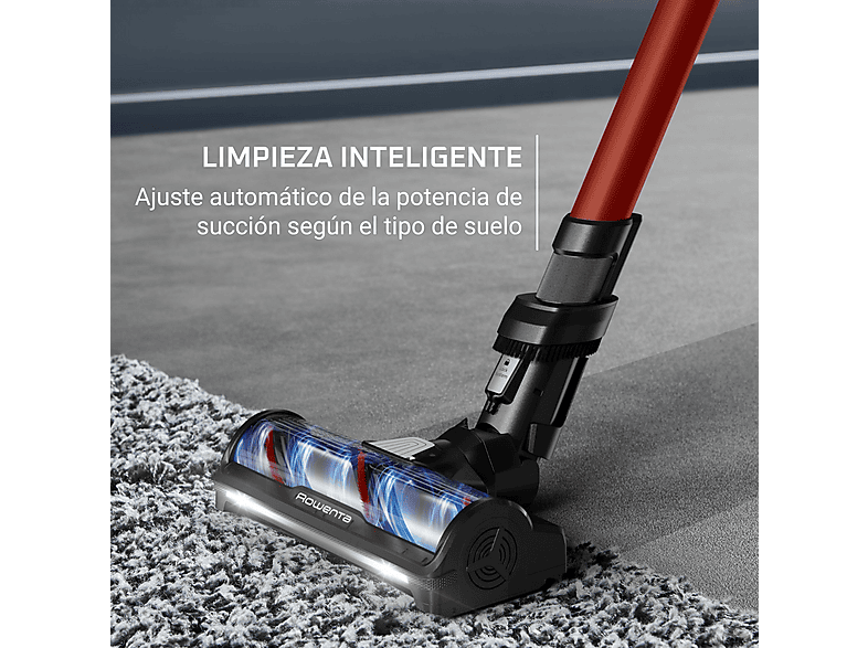ROWENTA Aspirador escoba en color Rojo — 380 W y 0.65 L — foto 3