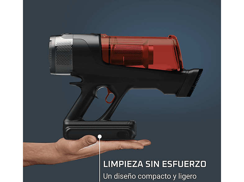 ROWENTA Aspirador escoba en color Rojo — 380 W y 0.65 L — foto 6