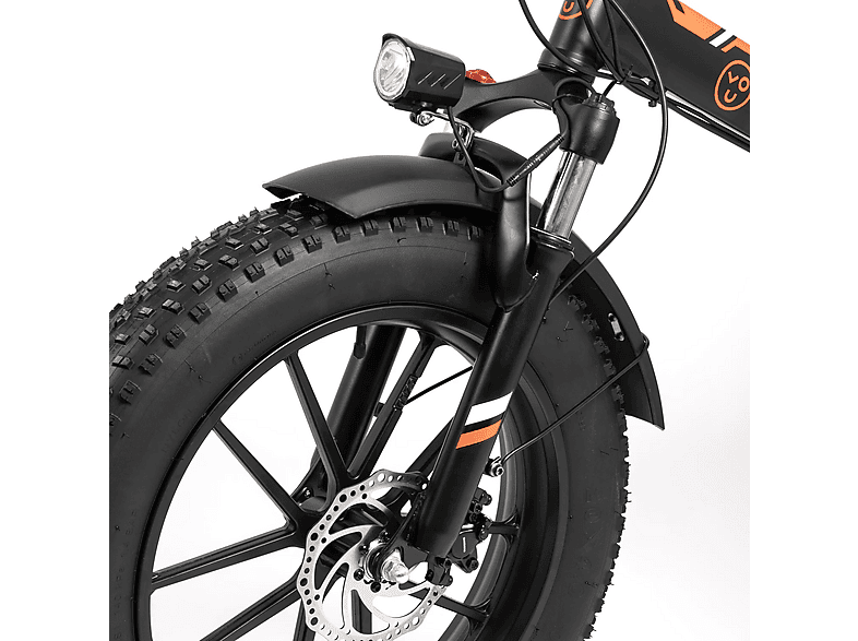 Bicicleta plegable YOUIN con 250 W en color Negro — foto 6