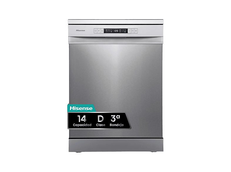 HISENSE Lavavajillas 14 servicios en color Inox — foto 1