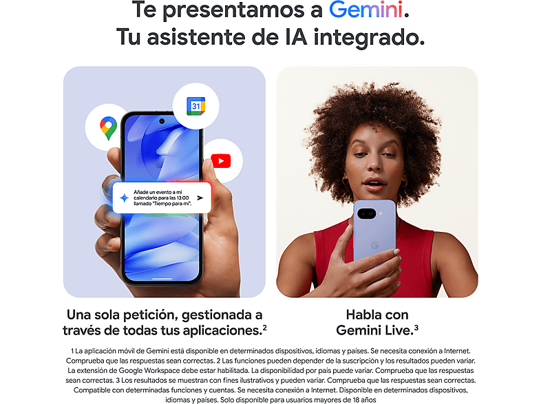 Smartphone GOOGLE en color Obsidiana de 128 GB — foto 8