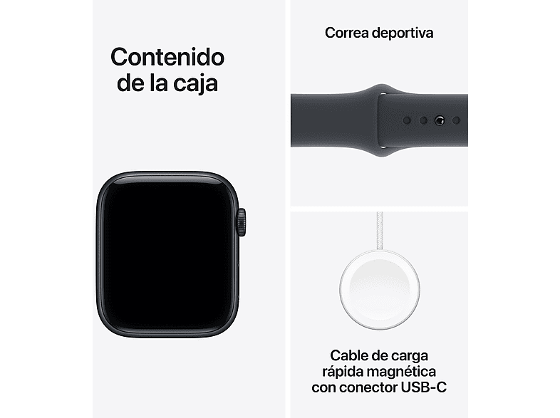 APPLE Smartwatch en color Medianoche — GPS y 44 mm — foto 8