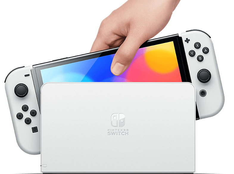 NINTENDO Consola en color Blanco — 7" y Joy-Con — foto 2