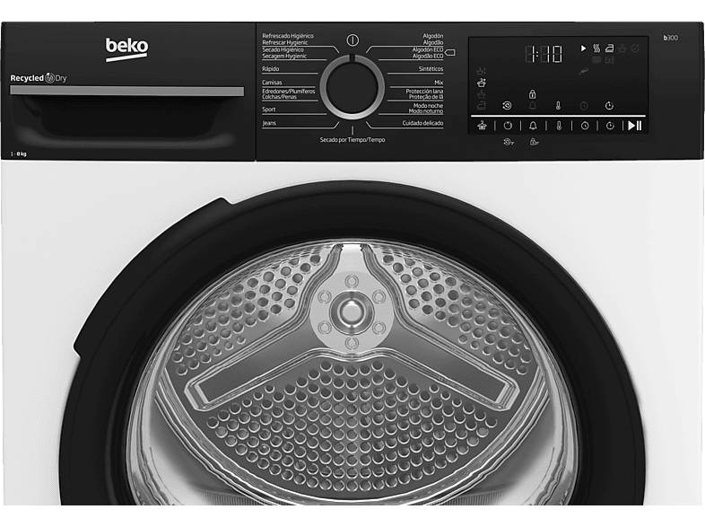 BEKO Secadora bomba de calor 8 kg en color Blanco — foto 4