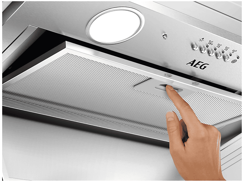 Campana grupo filtrante AEG en color Inox, 3 Velocidades — foto 7