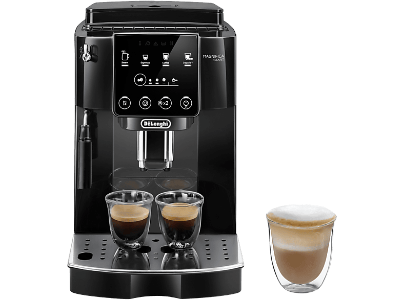 DE LONGHI Cafetera superautomática en color Negro — Molinillo integrado y Sistema Thermoblock