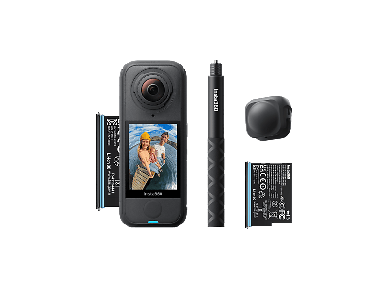 INSTA360 Cámara deportiva 8K 360 (mod. X4 Air Starter Kit) en color Negro
