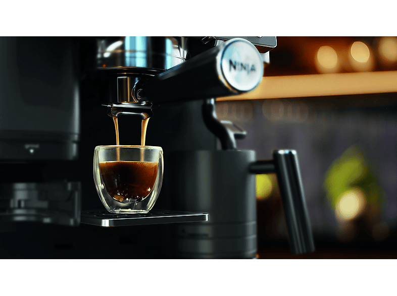 NINJA Cafetera express 9 bar (mod. Luxe Café Premier ES601EUBK) en color Negro — foto 6