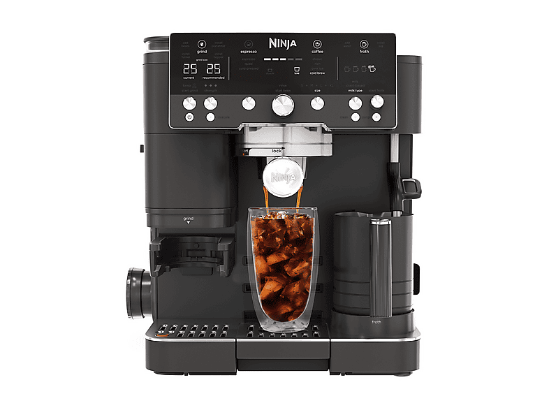 NINJA Cafetera express 9 bar (mod. Luxe Café Premier ES601EUBK) en color Negro — foto 15