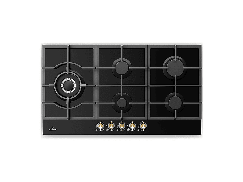 Placa de gas KLARSTEIN — 5 zonas y 90 cm (mod. Victoria Chef Edition 5)