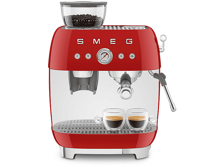 Cafetera express SMEG en color Rojo (mod. ROJO) — foto 8