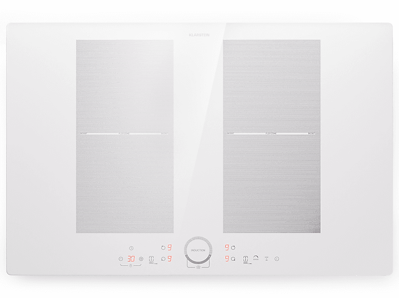 Placa de inducción KLARSTEIN en color Blanco (mod. Delicatessa 77 Flex)