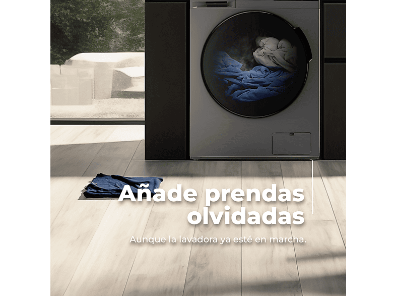 Lavadora secadora EVVO con 1350 rpm en color Blanco — foto 7