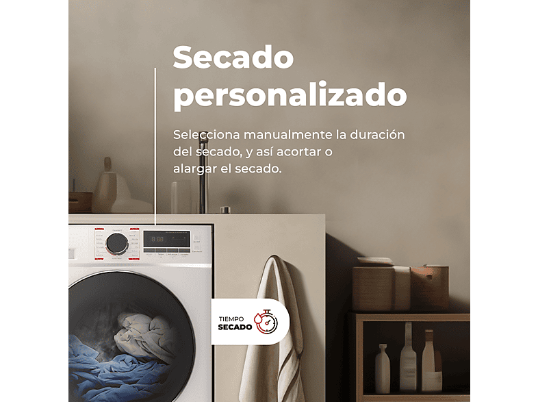 EVVO Secadora bomba de calor en color Inoxidable (mod. S8X D) — foto 3