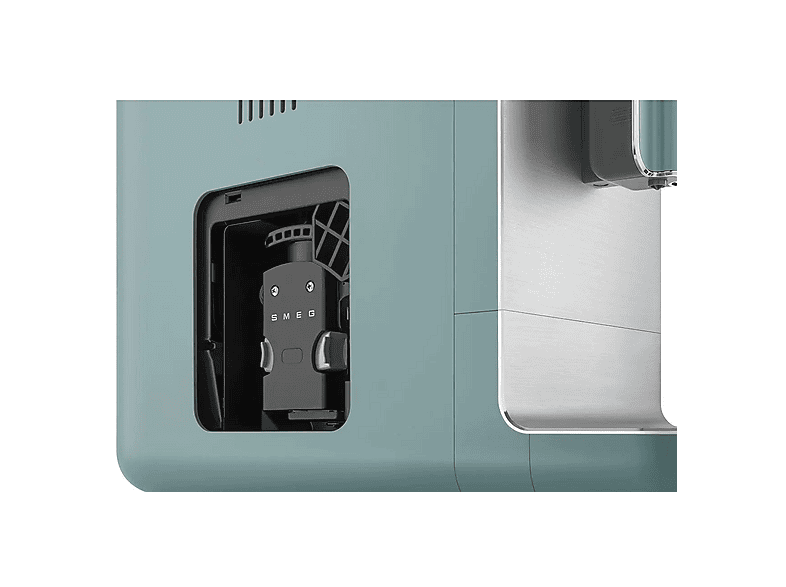 SMEG Máquina espresso 19 bar en color Verde, Acero inoxidable — foto 7