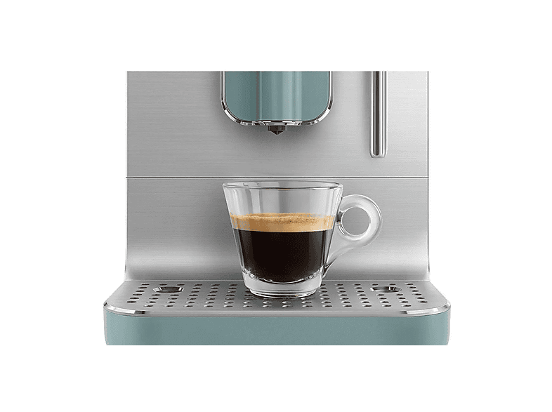 SMEG Máquina espresso 19 bar en color Verde, Acero inoxidable — foto 8