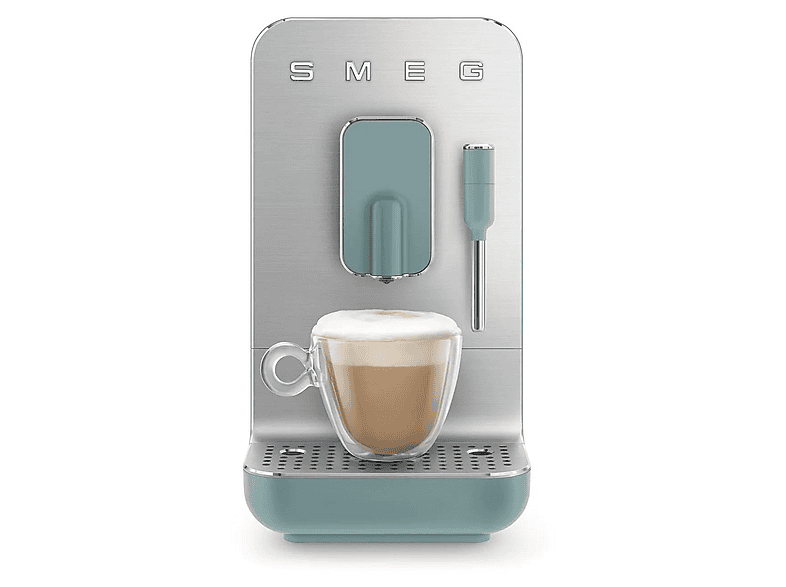 SMEG Máquina espresso 19 bar en color Verde, Acero inoxidable — foto 9