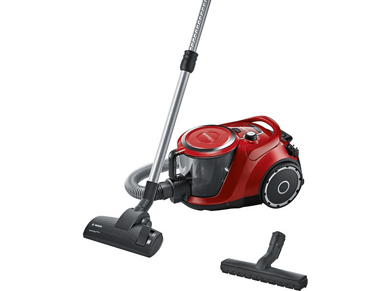 BOSCH Aspirador sin bolsa en color Rojo (mod. Serie 6 BGC41Q69)