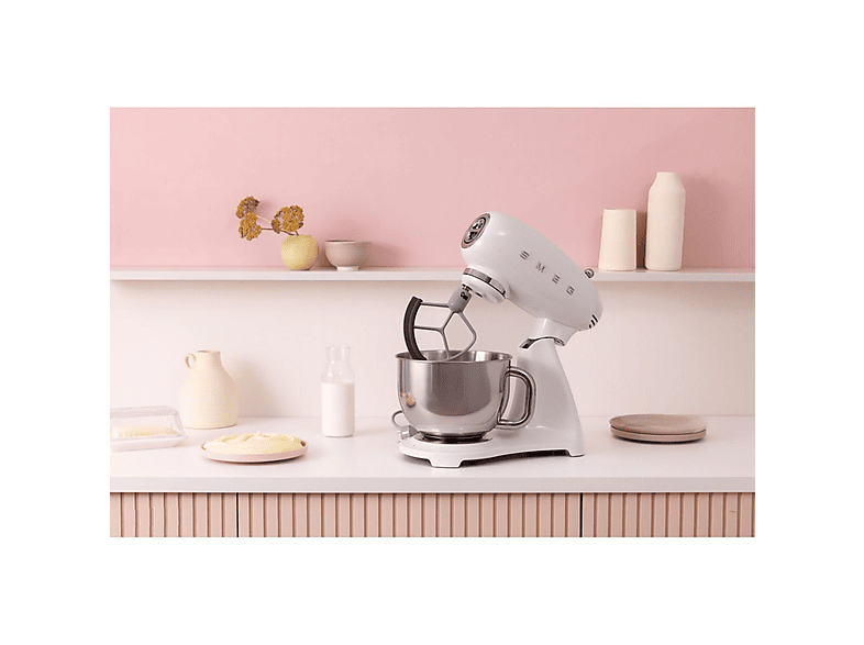 SMEG Robot Amasador 1 m en color Blanco / Plata — foto 7