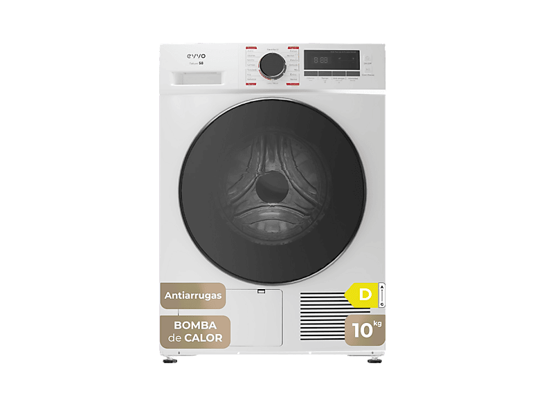 Secadora bomba de calor EVVO en color Blanco (mod. S10 D) — foto 1