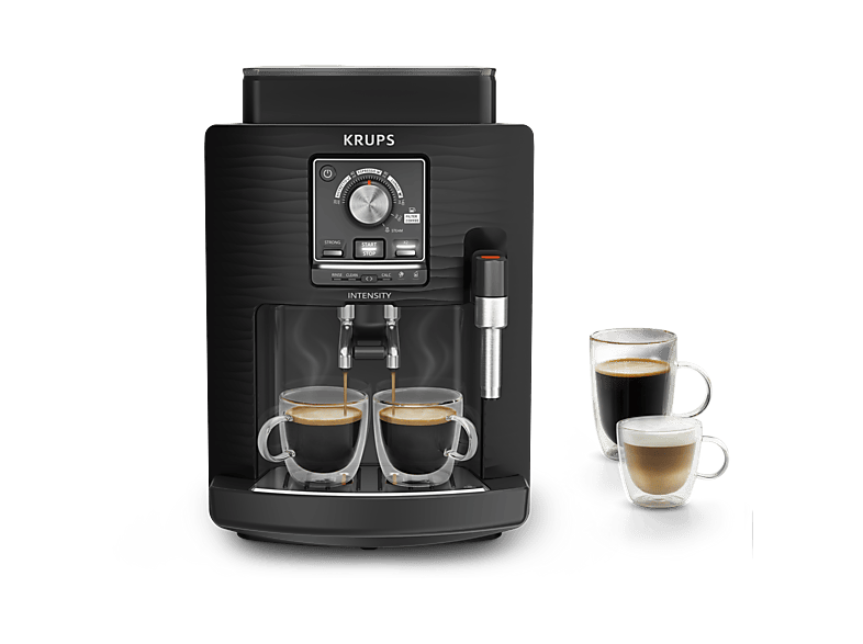 KRUPS Cafetera superautomática 4 bebidas (mod. Intensity EA50K9) en color negro