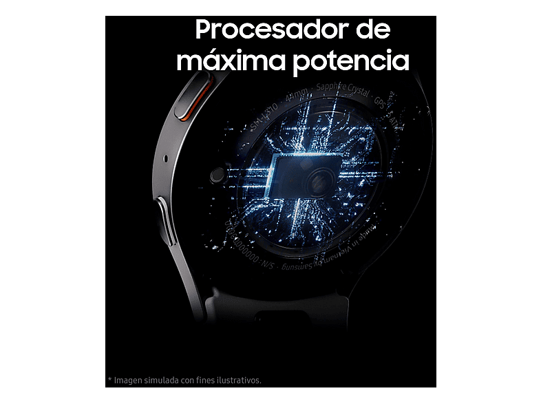 Smartwatch SAMSUNG en color Verde de 44 mm — foto 3