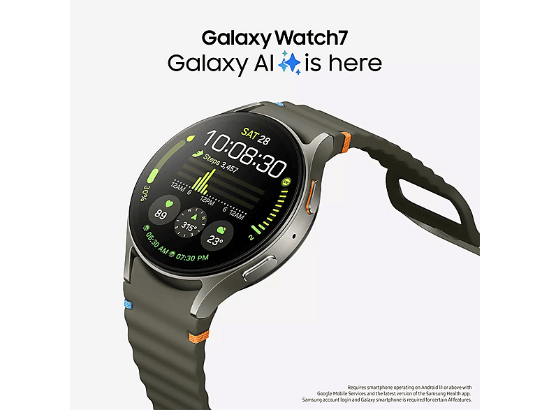 Smartwatch SAMSUNG en color Verde de 44 mm — foto 6