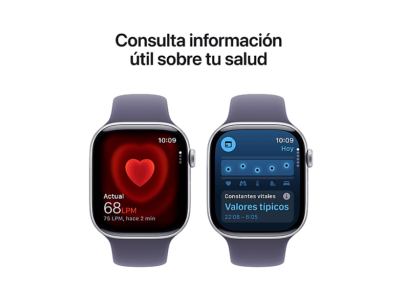 Smartwatch APPLE con GPS en color Niebla lila — foto 5