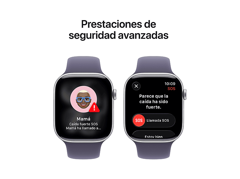 Smartwatch APPLE con GPS en color Niebla lila — foto 6