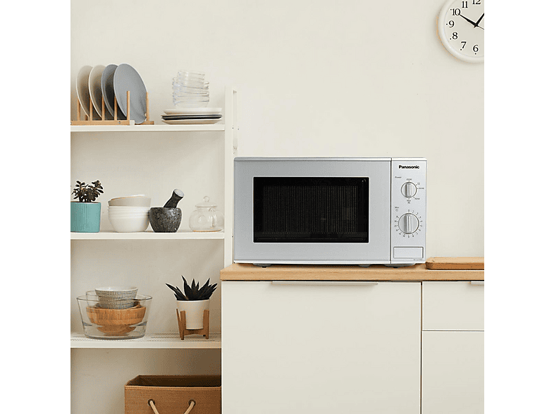 PANASONIC Microondas libre instalación en color Gris — 800 W y 5 potencia — foto 6