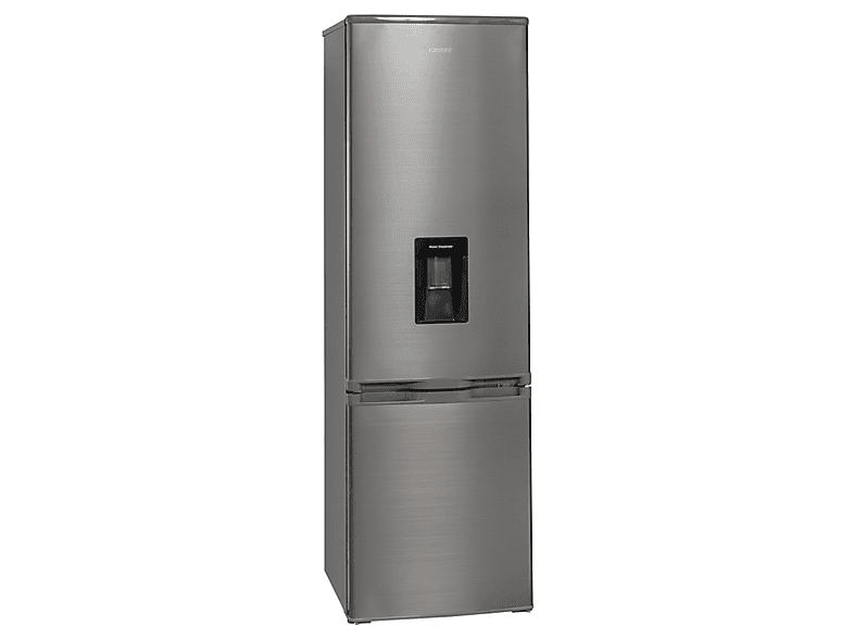 Frigorífico combi JOCEL con compresor en color Inox