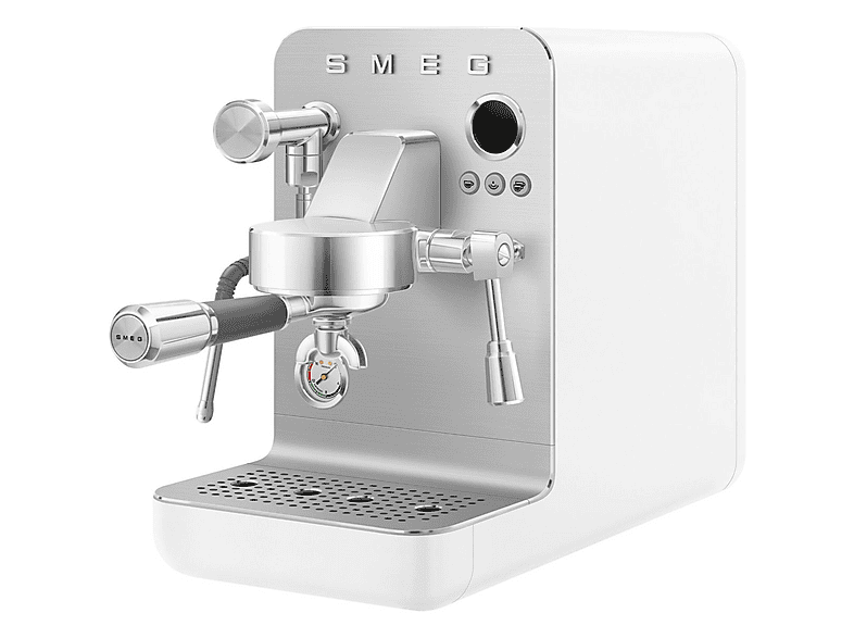 SMEG Cafetera espresso 15 bar en color Blanco mate — foto 5