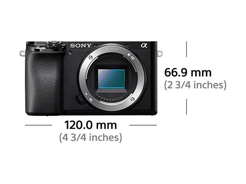 SONY Cámara EVIL en color Negro (mod. Alpha 6100) — foto 4