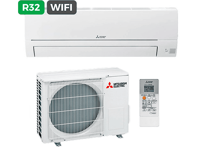 MITSUBISHI ELECTRIC Split 1x1 Función Inverter (mod. MSZ-HR35VFK) en color Blanco