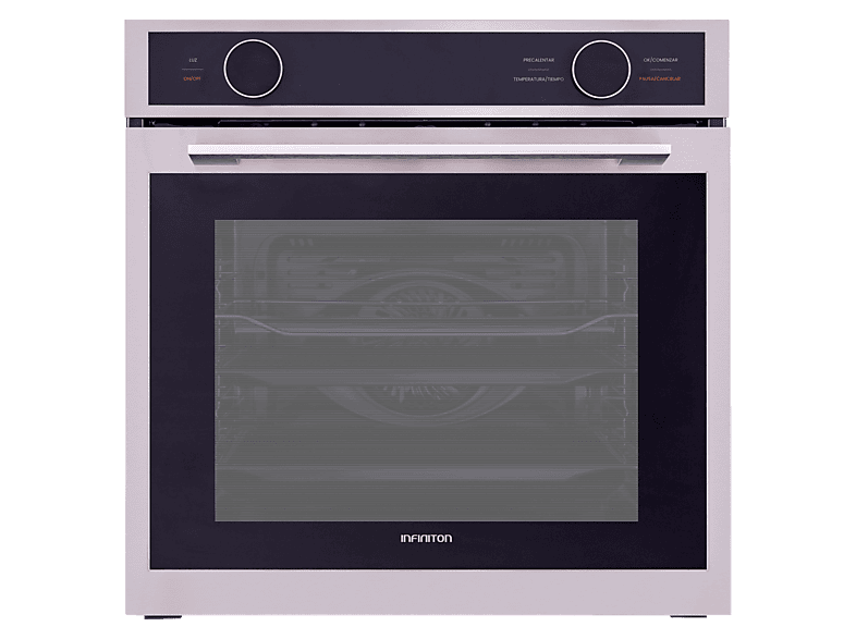 INFINITON Horno Multifunción en color Inox Deluxe