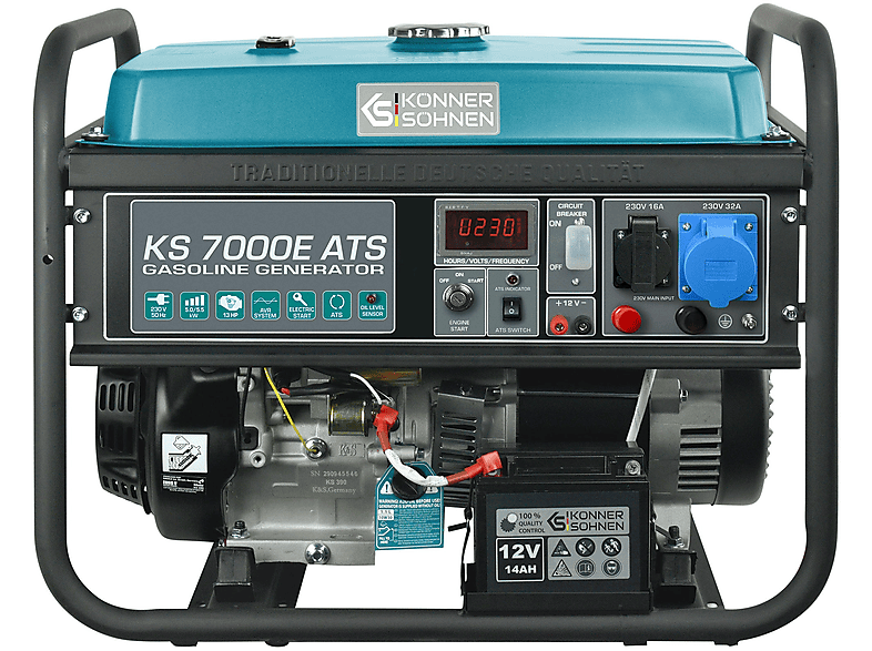 Generador de energía KÖNNER & SÖHNEN en color Multicolor de 25 l — foto 1