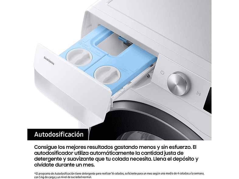 SAMSUNG Lavadora carga frontal en color Blanco — foto 4