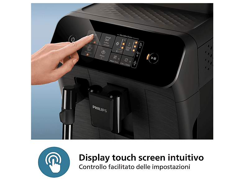 PHILIPS Cafetera espresso en color Negro — foto 7
