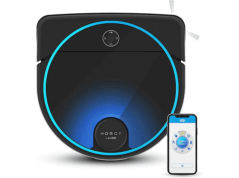 Robot friegasuelos HOBOT con 19,95 W en color Negro