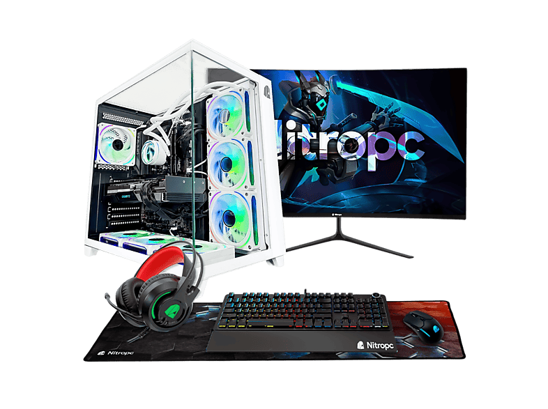Pack PC gaming NITROPC, Intel Core i7-12700KF (12 núcleos