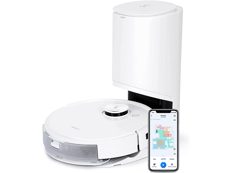 Robot limpiacristales ECOVACS en color Blanco, 50 W