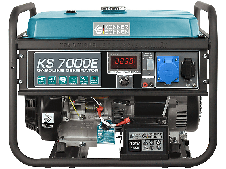 KÖNNER & SÖHNEN Generador de energía en color Multicolor — 25 l y 230 V — foto 1