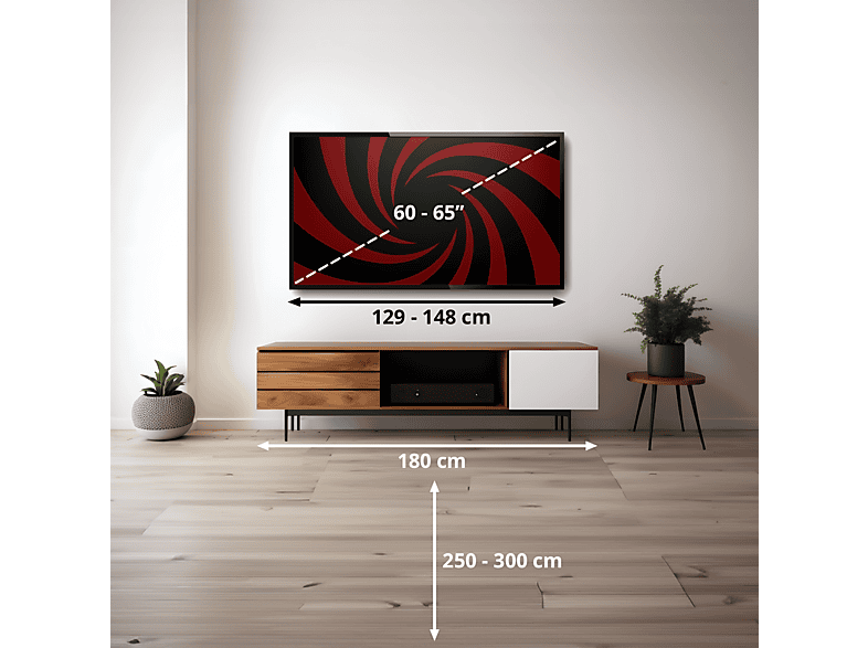 TV QLED 65" HISENSE, QLED 4K — foto 2