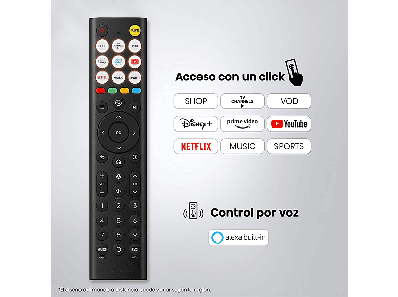 TV QLED 65" HISENSE, QLED 4K — foto 12