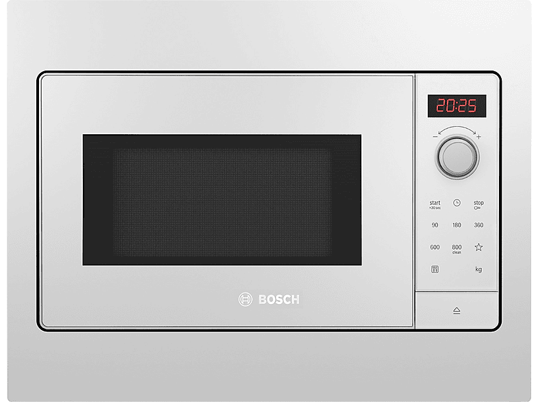 Microondas integrable BOSCH con 800 W en color Blanco — foto 1