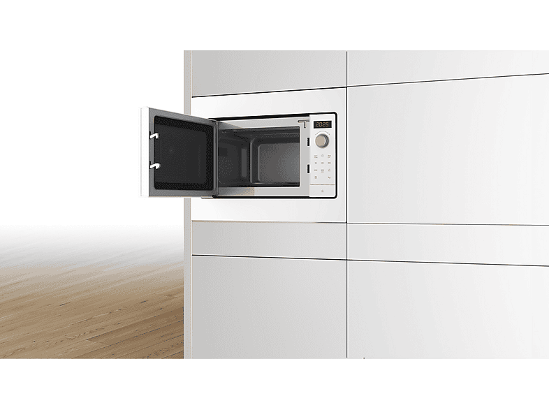 Microondas integrable BOSCH con 800 W en color Blanco — foto 2